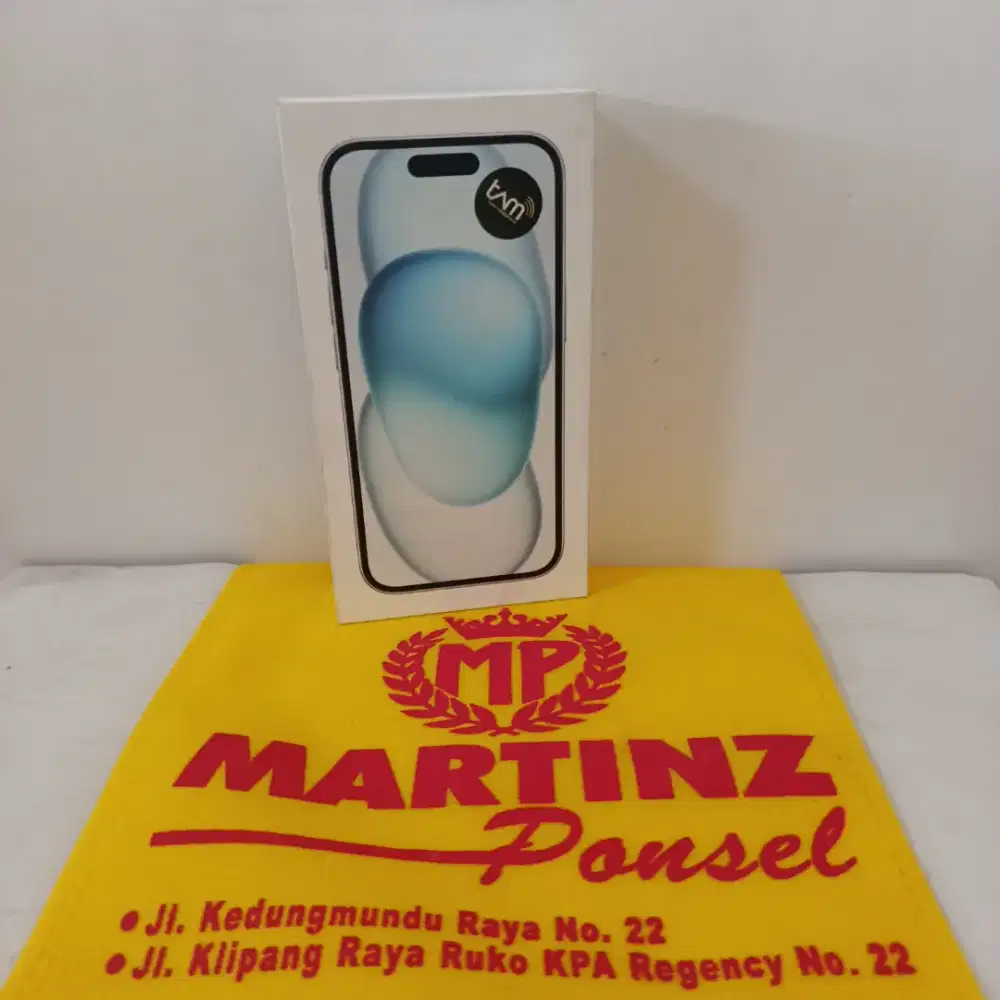 Iphone 15 128gb new resmi segel