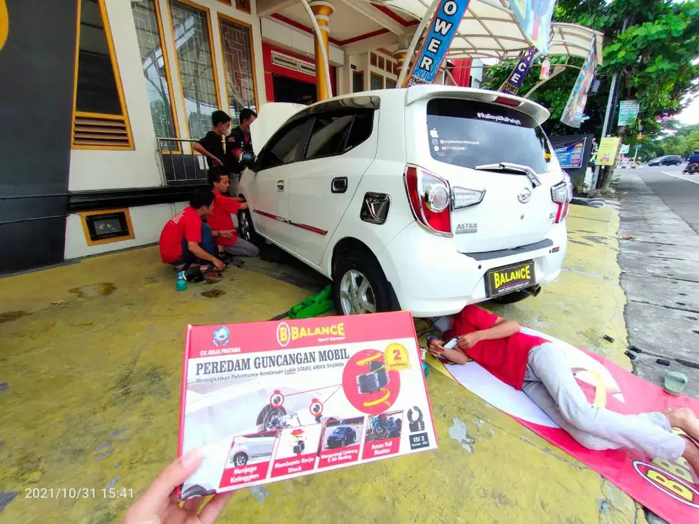 Kurangi Efek Gasruk mobil dg Spring Buffer Balance di METRO AWET 9 THN