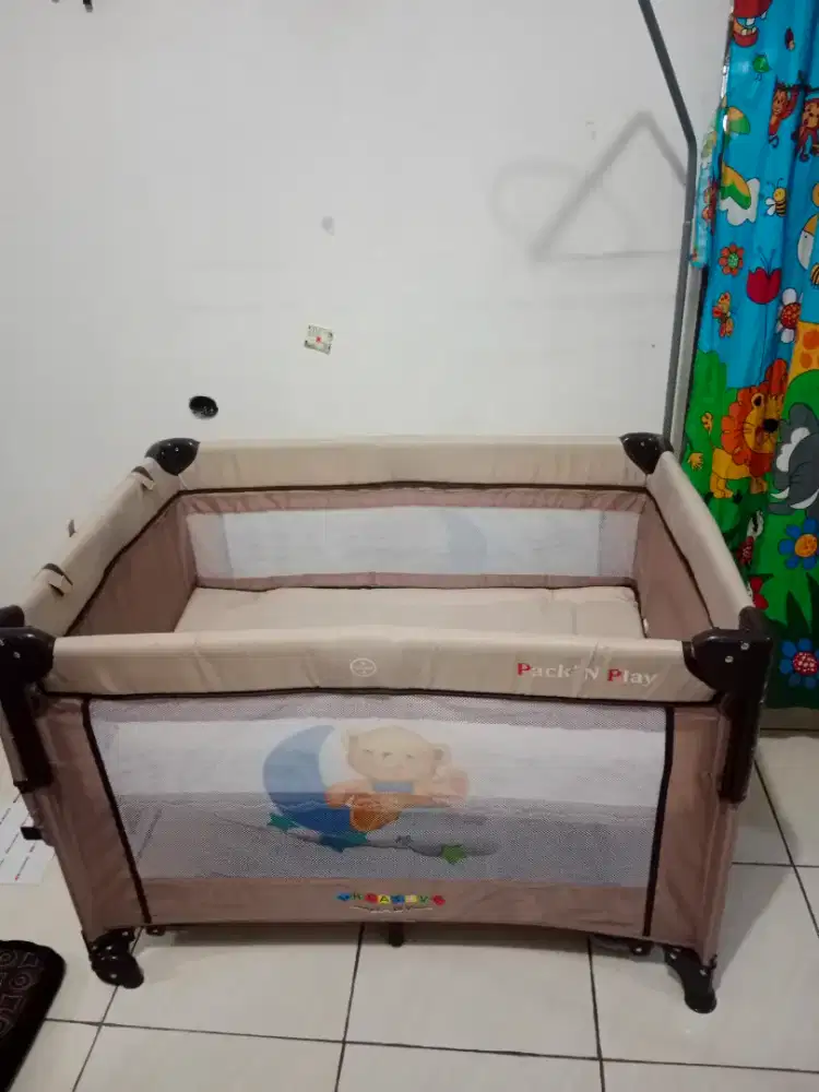 Boncer, baby box dan gym ball