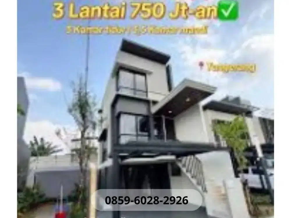 Premium GOLD TOPS Rumah karawaci Lippo Park Serpong under 1Man Terlaris!