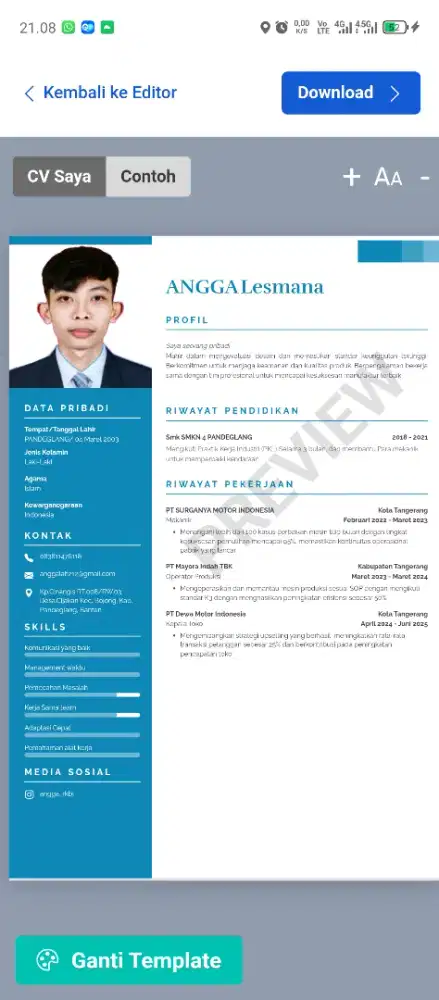 Info Loker Apa saja