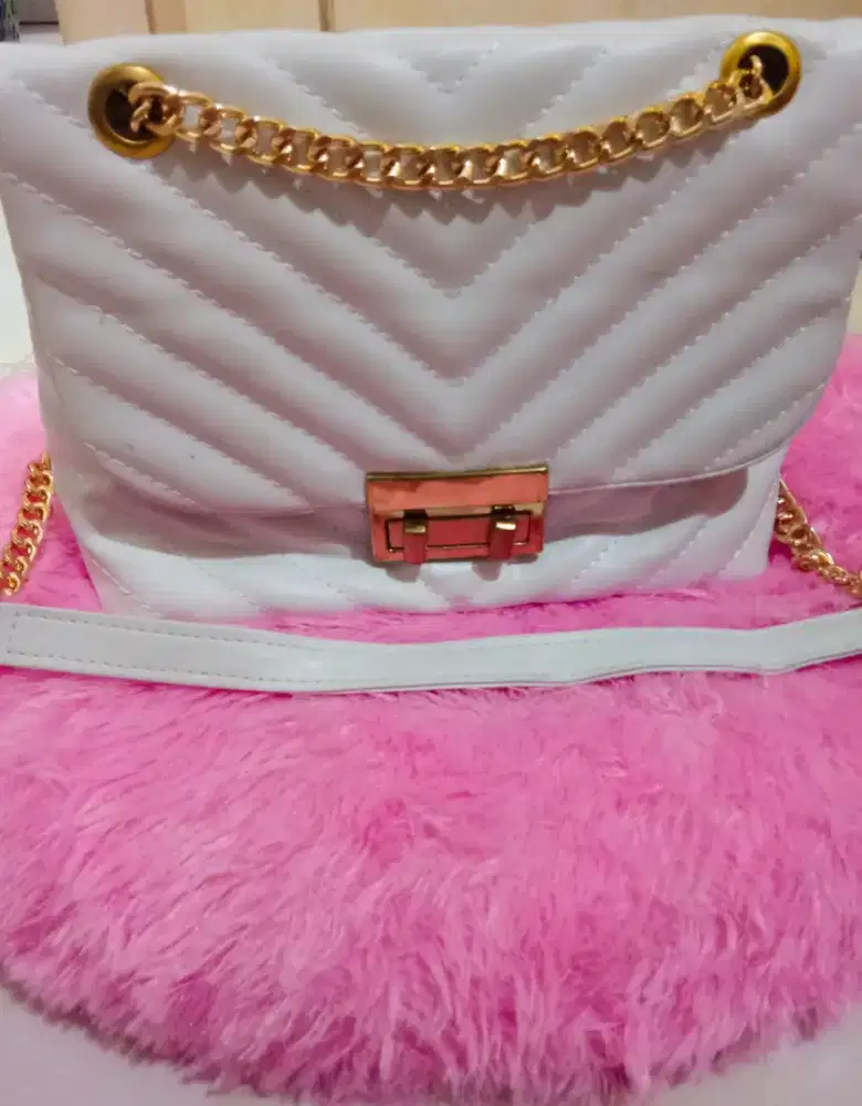 Tas shoulder bag wanita tali variasi rantai