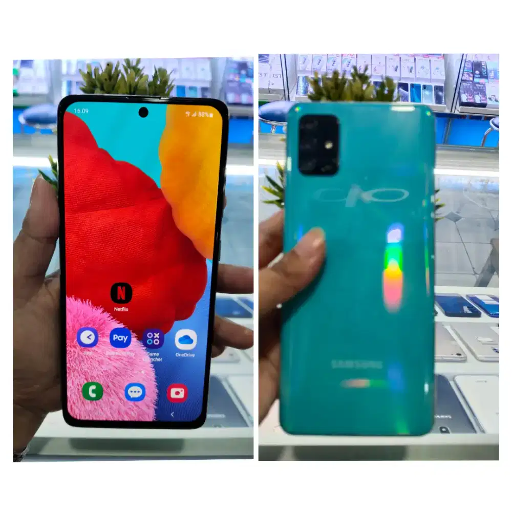 HP samsung a51 ram 8+8/128 gb