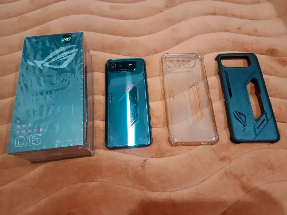 Jual/TT Asus ROG Phone 6 8/256gb Mulus Fullset Siap Pake