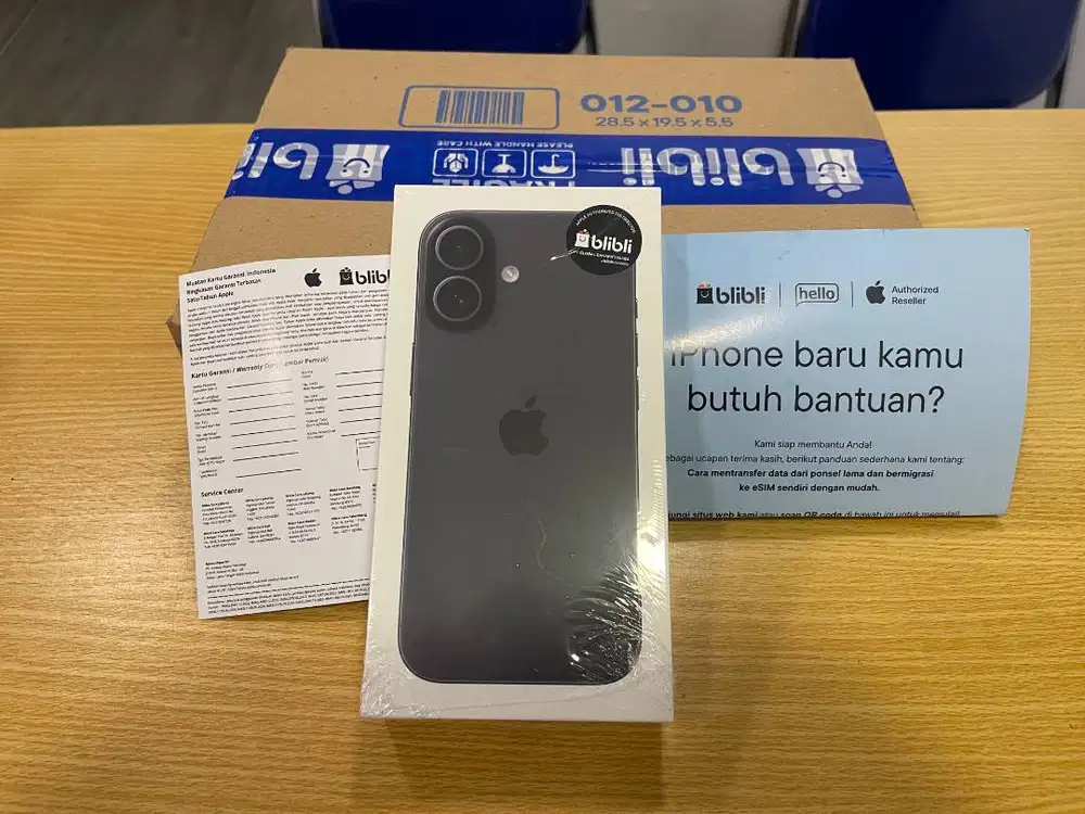 iphone 17 hitam black 256 gb garansi resmi ibox gdn indonesia segel.