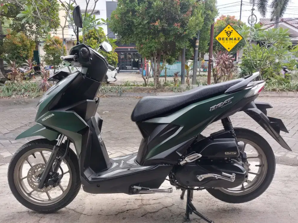 (DP 500)‼️ Plat B TangKot Beat Deluxe CBS ISS Hijau 2023 Cash Kredit