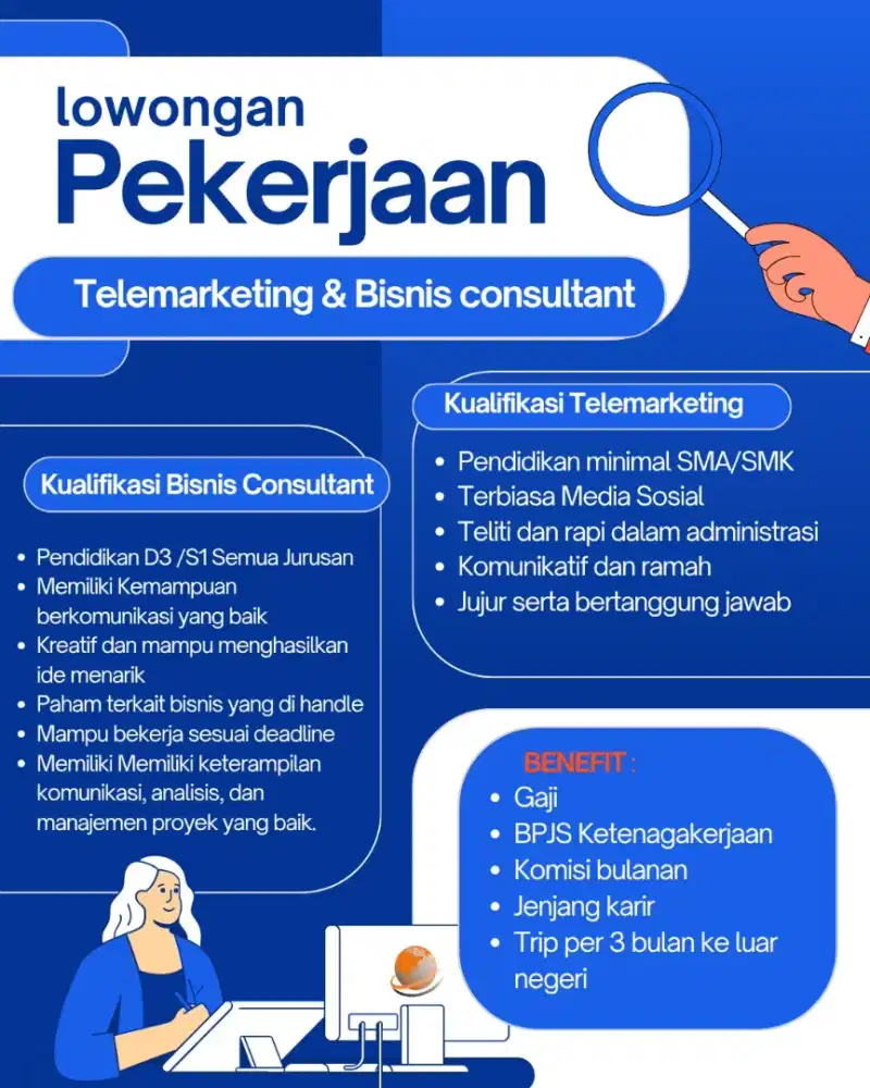 BISNIS CONSULTANT & TELEMARKETING