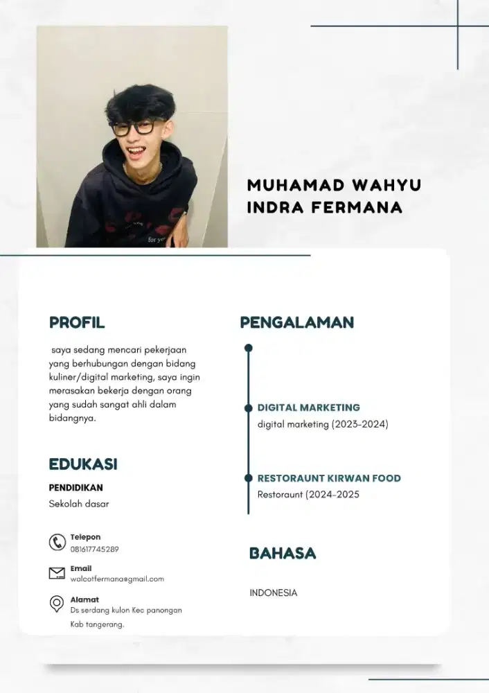 Info lowongan pekerjaan