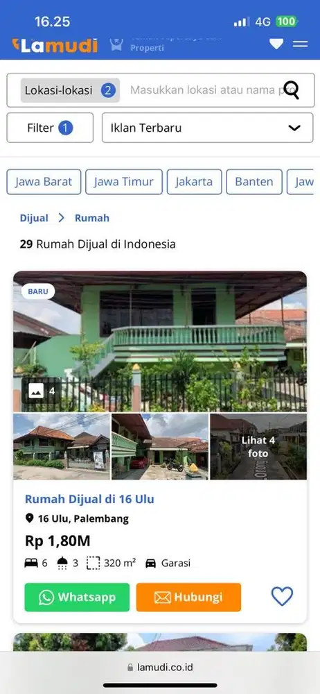 ⸻  DIJUAL TANAH & BANGUNAN RUMAH TINGGAL – LOKASI STRATEGIS!
