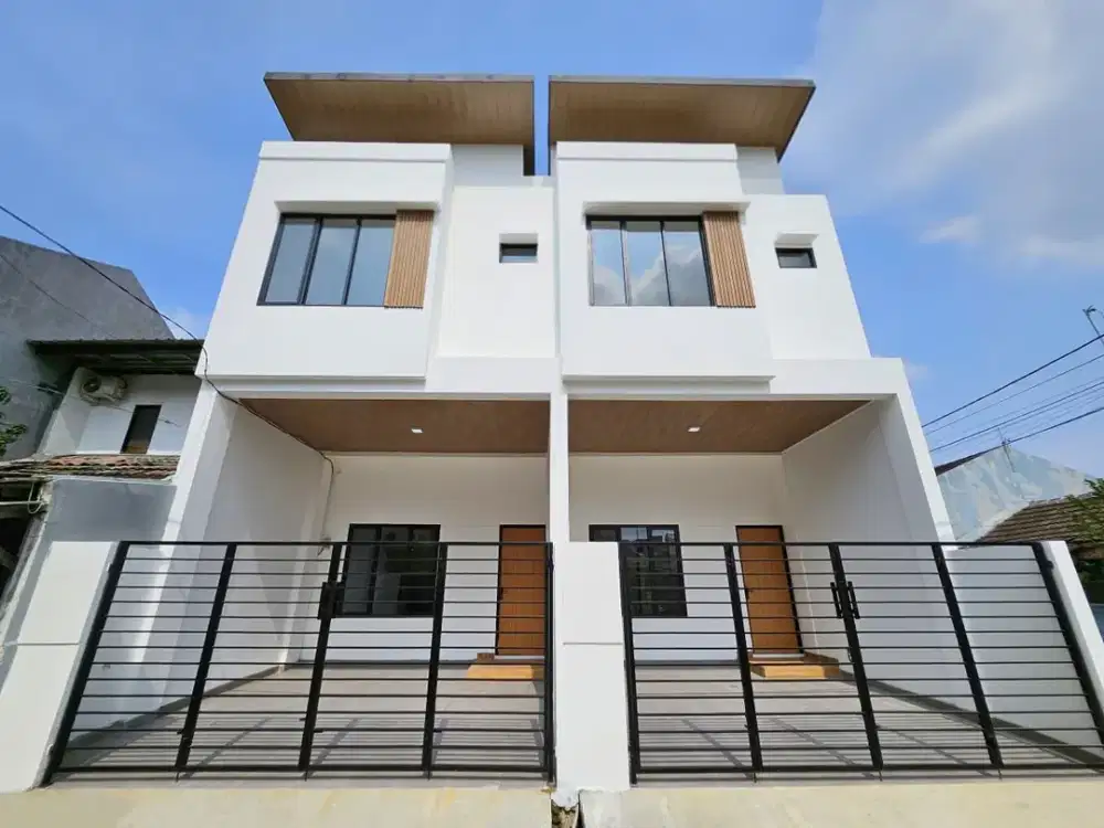 Rumah Modern Minimalis Posisi Hook di Pondok Ungu Permai Bekasi