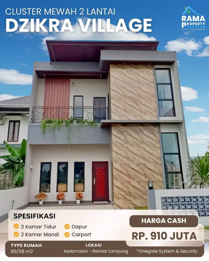 PERUMAHAN EXCLUSIVE ANTASARI BANDAR LAMPUNG AKSES MUDAH KEMANA SAJA