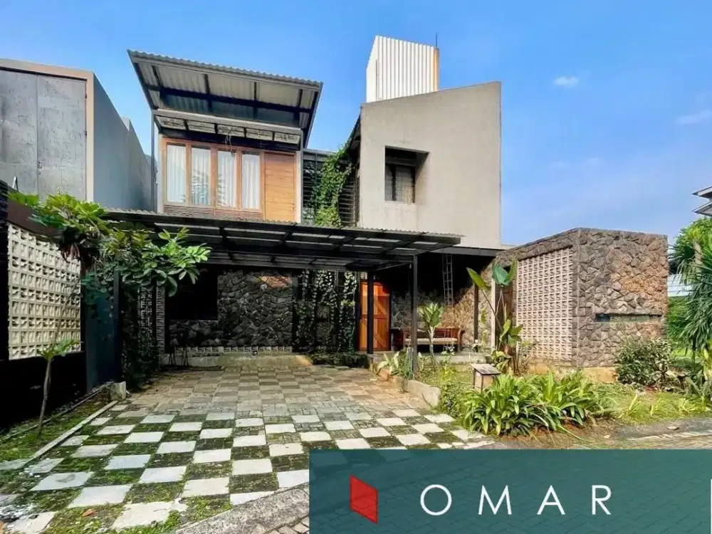 Emerald bintaro jaya sektor 9 rumah ramah lingkungan vibes villa
