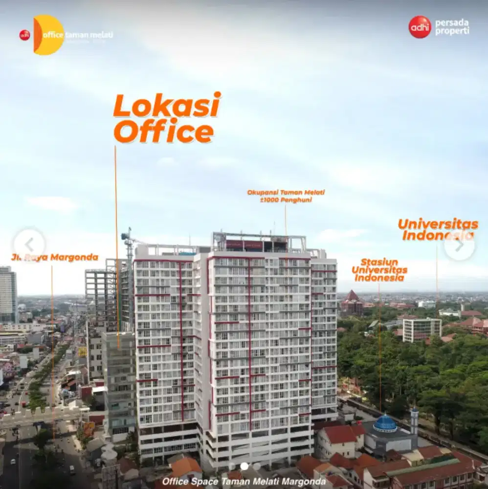 Apartemen Taman Melati Margonda 2BR Full furnished