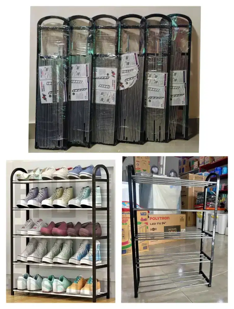 Rak sepatu ekonomis