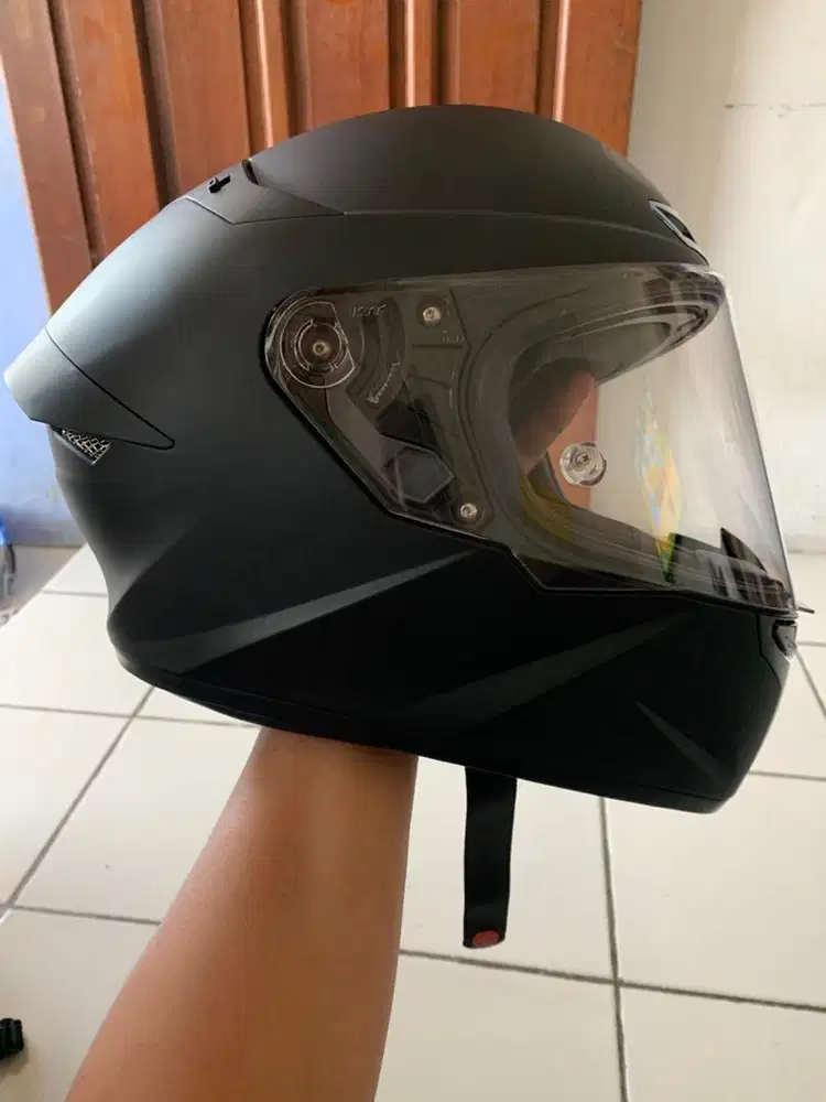 KYT TT COURSE BLACK DOF