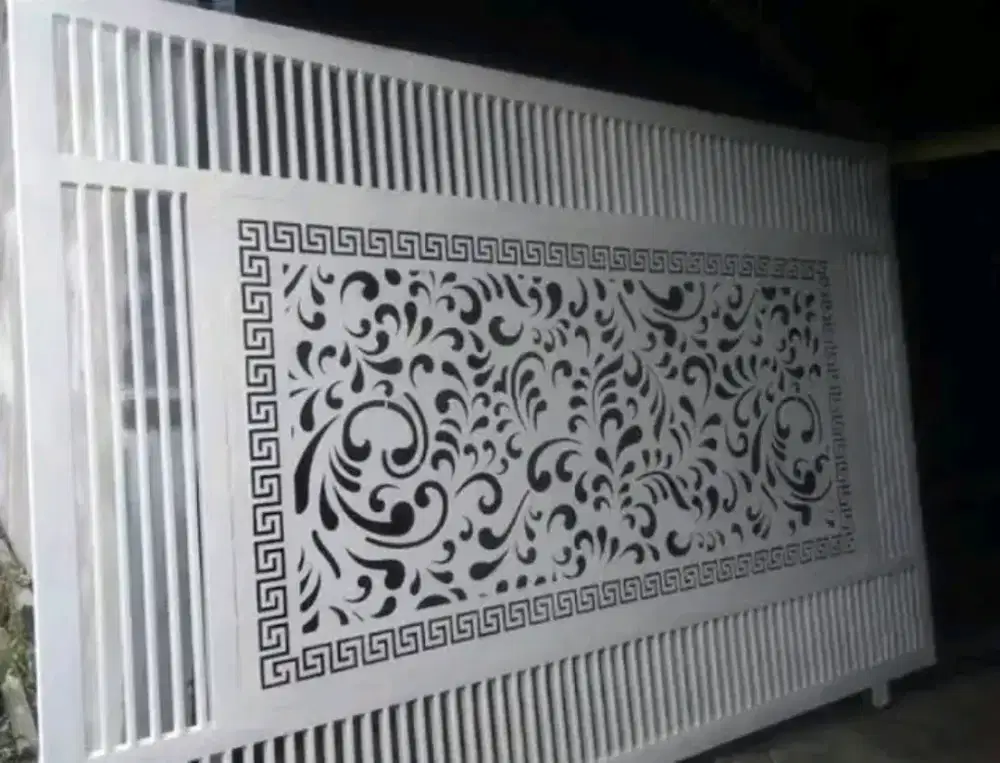 Pintu gerbang cutting laser