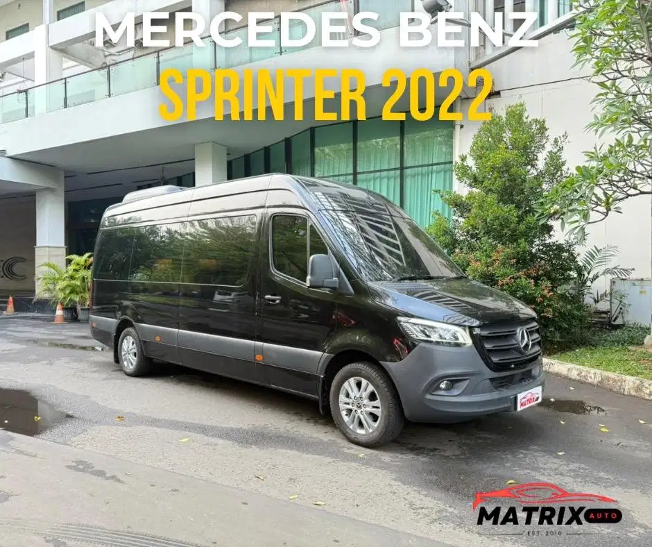 MERCEDES BENZ SPRINTER 2022! KONDISI SUPER! SPRINTER FULL OPTION