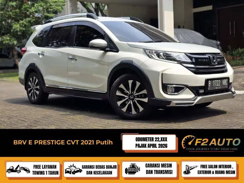 Honda BRV E Prestige CVT 2021 Putih