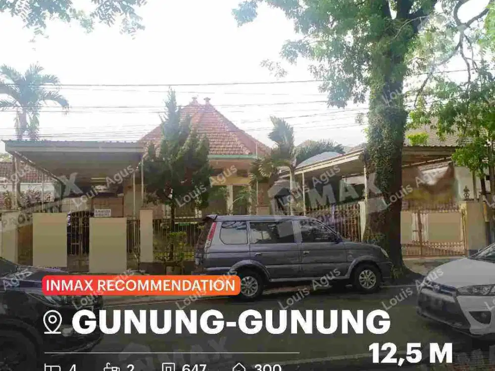 Rumah Klasik Siap Huni Lokasi Strategis Di Jl. Raung, Oro - Oro Dowo Malang, Cocok Untuk Usaha Dan Hunian