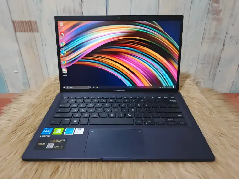 Laptop Desain Slim Asus Expertbook Core i5 Gen 11 Ram 8 Ssd 512 NVIDIA