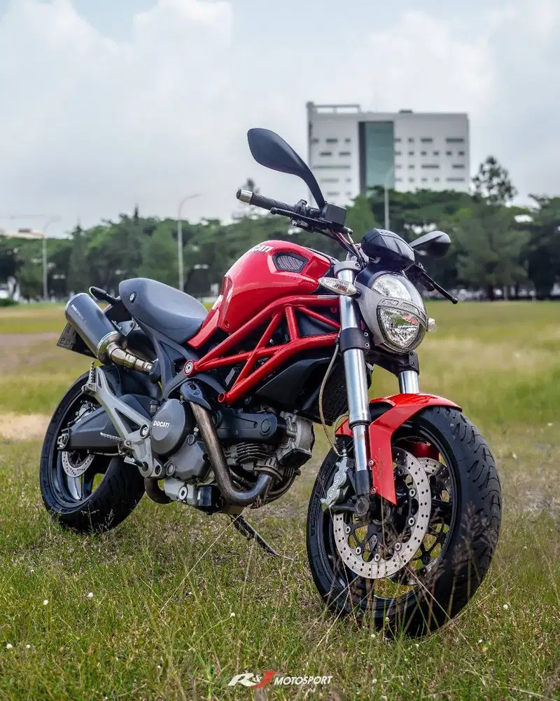 Ducati Monster 795 Monster795 Nik 2012 Warna Merah Knalpot Remus