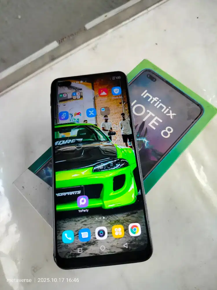 Infinix note 8 6/64.siap pakai