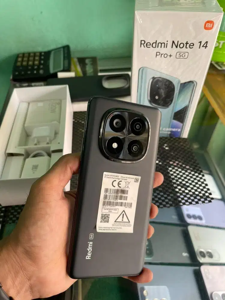 99%Redmi Note 14 PRO+ (5G) ram 8/256gb Black like new super full ori