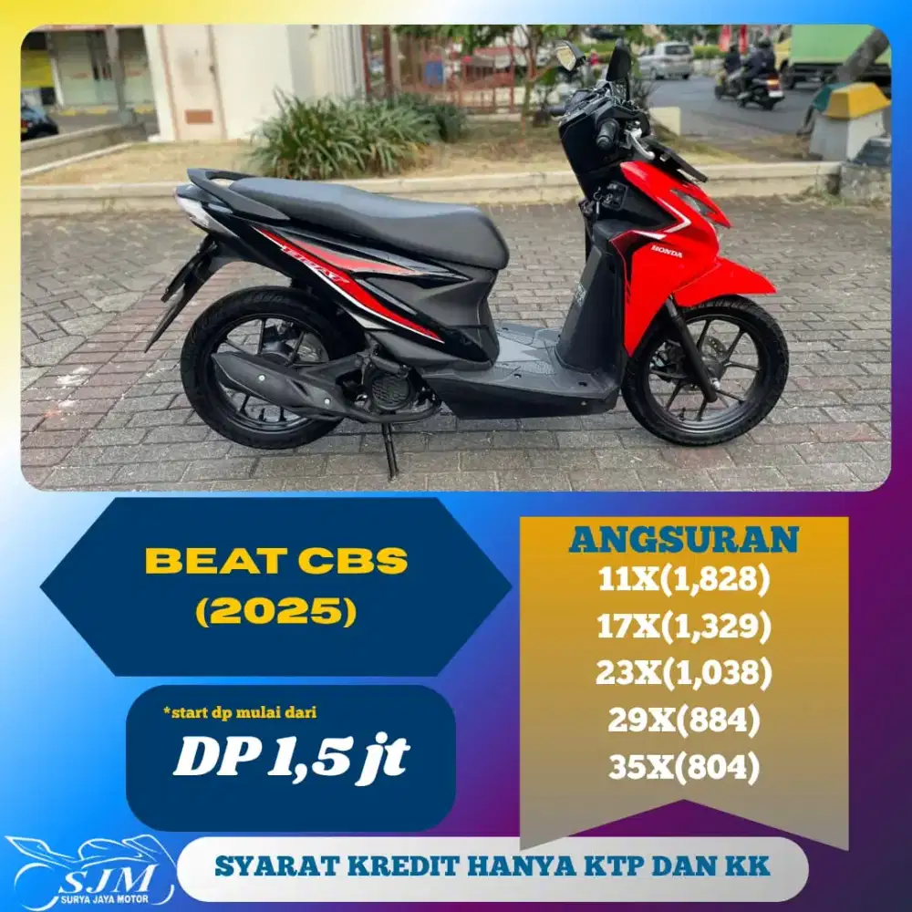 HONDA BEAT CBS 2025 MESIN HALUS