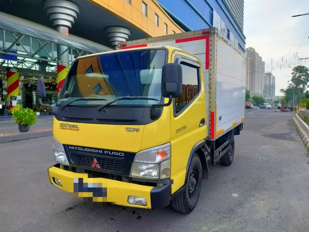 Mitsubhisi Canter FE71 - Box Almunium - 2011 - Service Record Resmi.