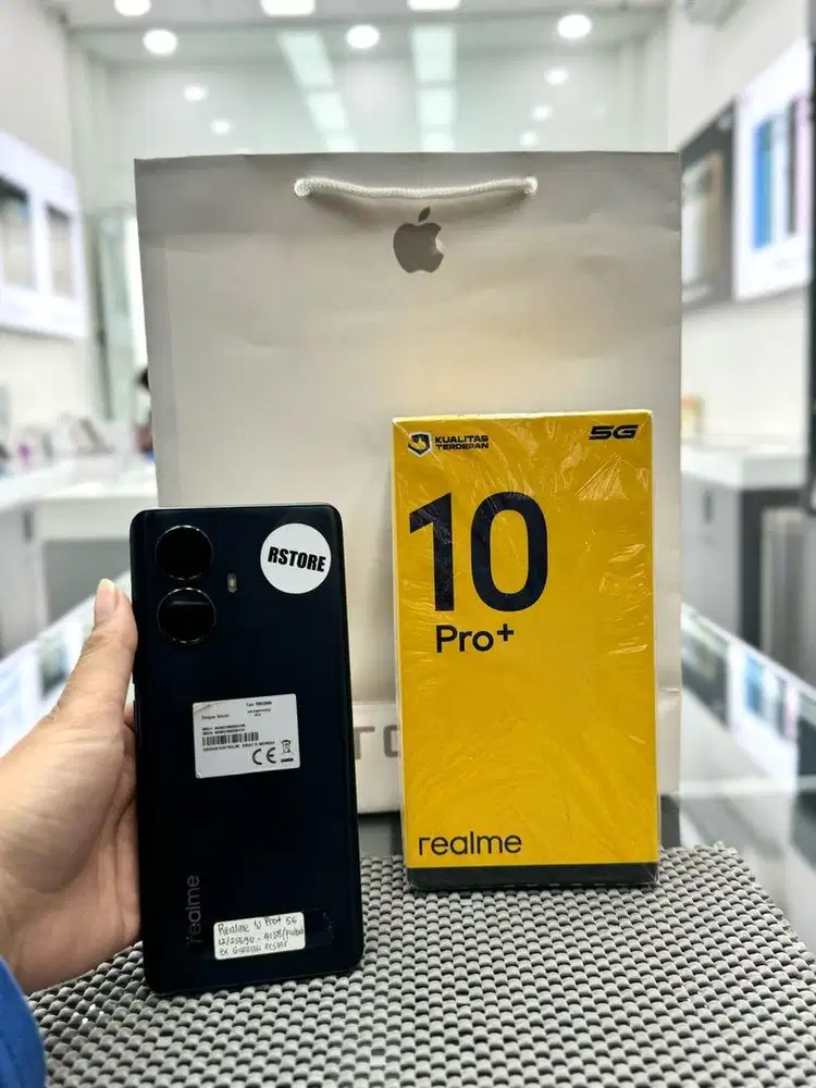Realme 10 pro plus 5g 12/256gb fullset, ex garansi resmi/indonesia