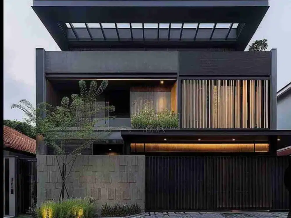 Rumah Mewah Kontemporer Full Furnished