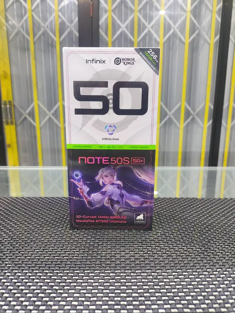 Infinix Note 50S 5G+ 8/256 GB Baru Segel Resmi