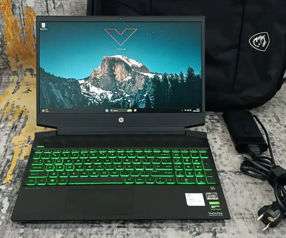 HP Pavilion 15 Ryzen 5-4600H 16GB 512GB GTX 1650 4GB Gaming Like New