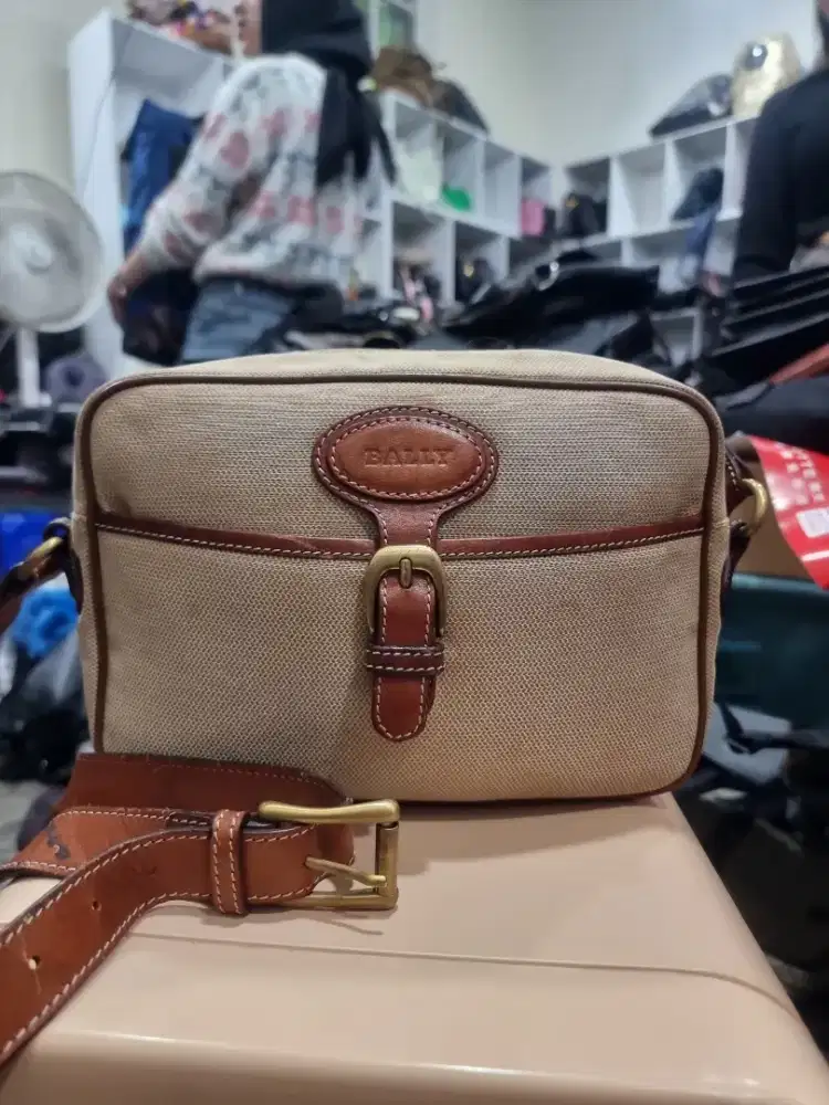 Tas camera bag Bally made in italy