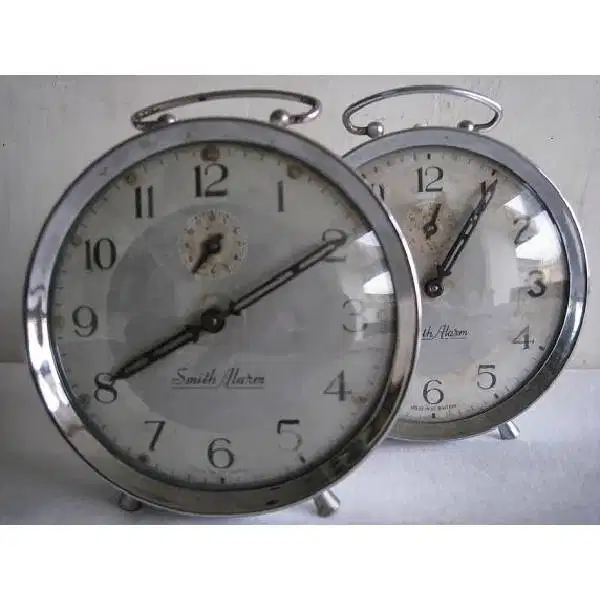 Antique Smith Alarm Clock  Great Britain era 1930