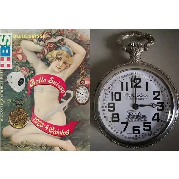 jam saku Belle Suisse Antique - Art Nouveau Vintage zakhorloge