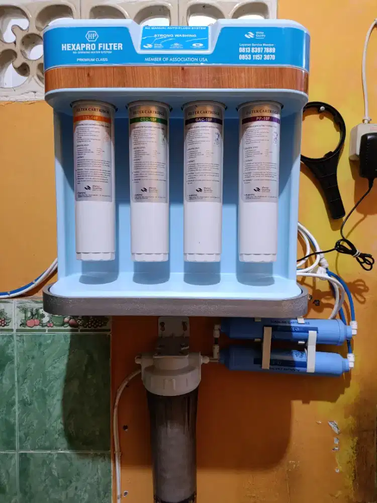 Peralatan air minum Hexagonal