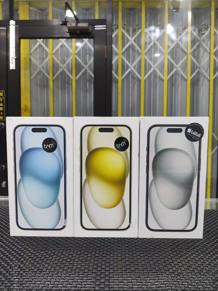 iPhone 15 128 GB Baru Segel Resmi