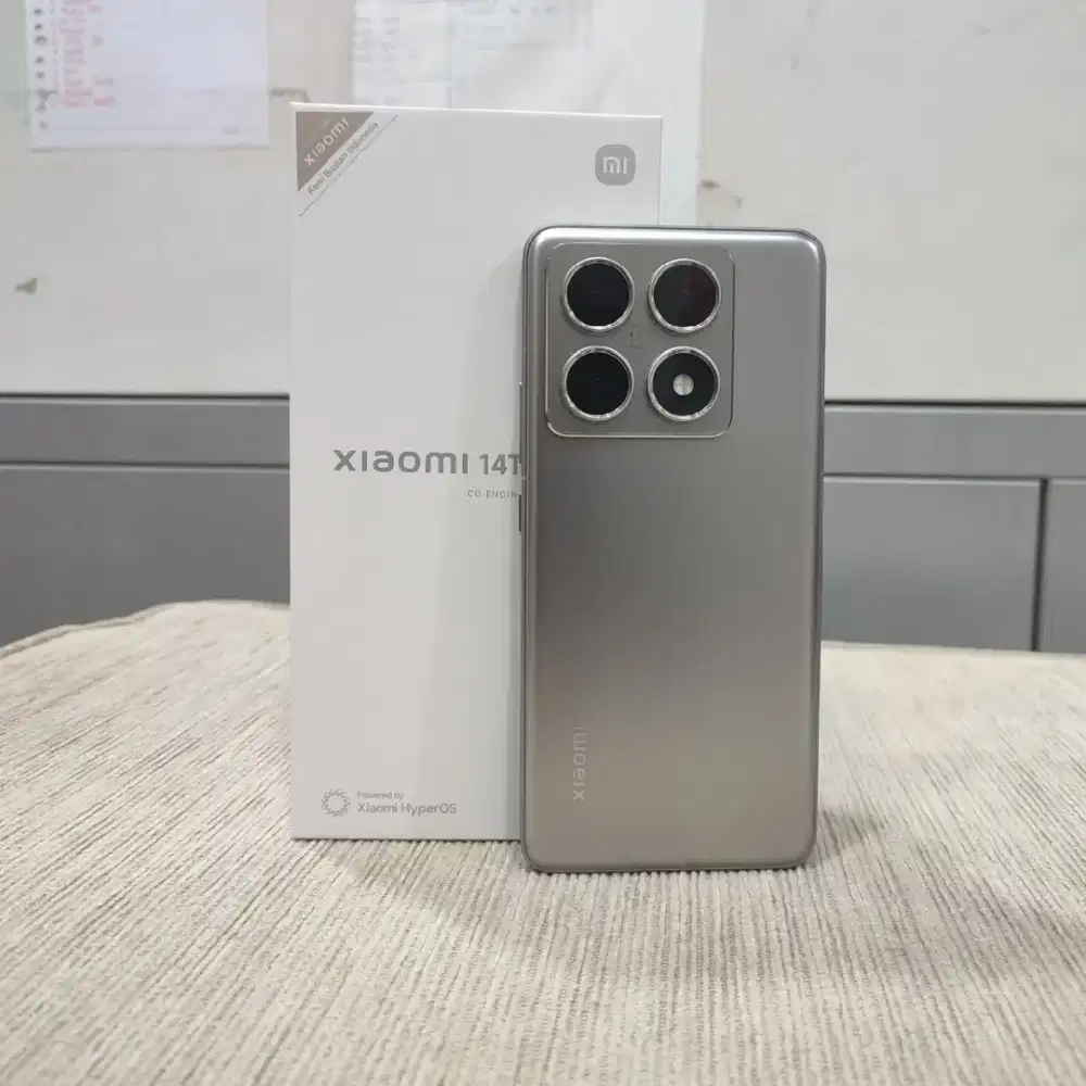 XIAOMI 14T PRO 12/512 99% MULUS LIKE NEW FULLSET GARANSI