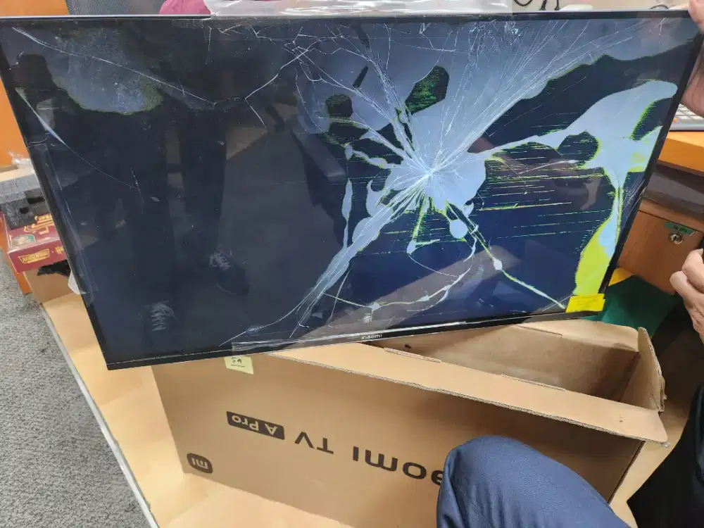 XIAOMI Pecah LCD Mesin Normal