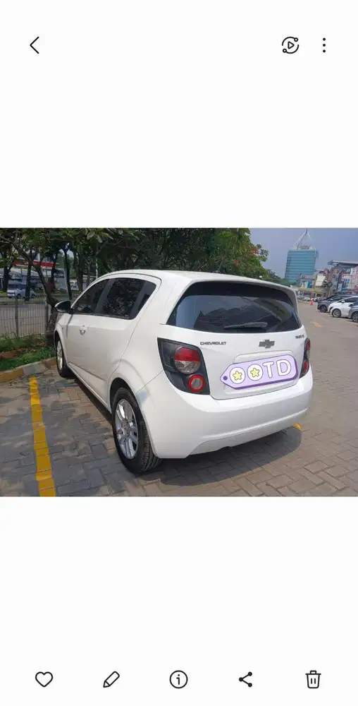 Chevrolet Aveo 2013 Bensin