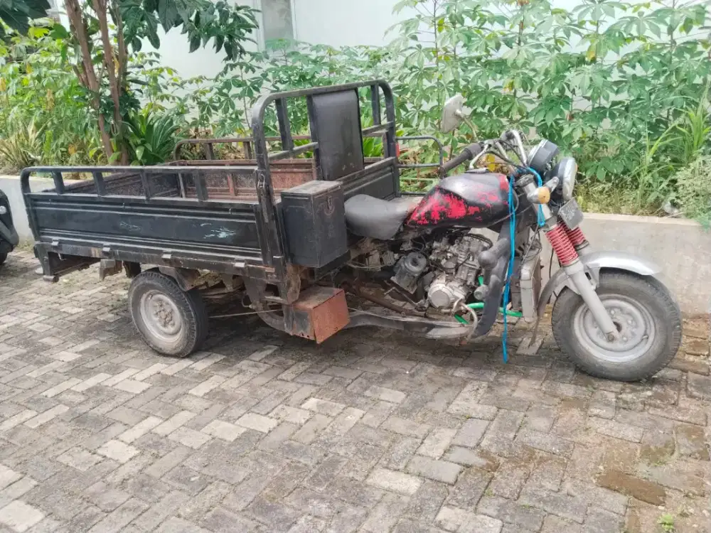 Jialing JH 200 Long Mesin siap pakai rangka aman surat lengkap