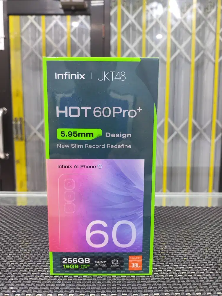 Infinix Hot 60 Pro+ 8/256 GB Baru Segel Resmi