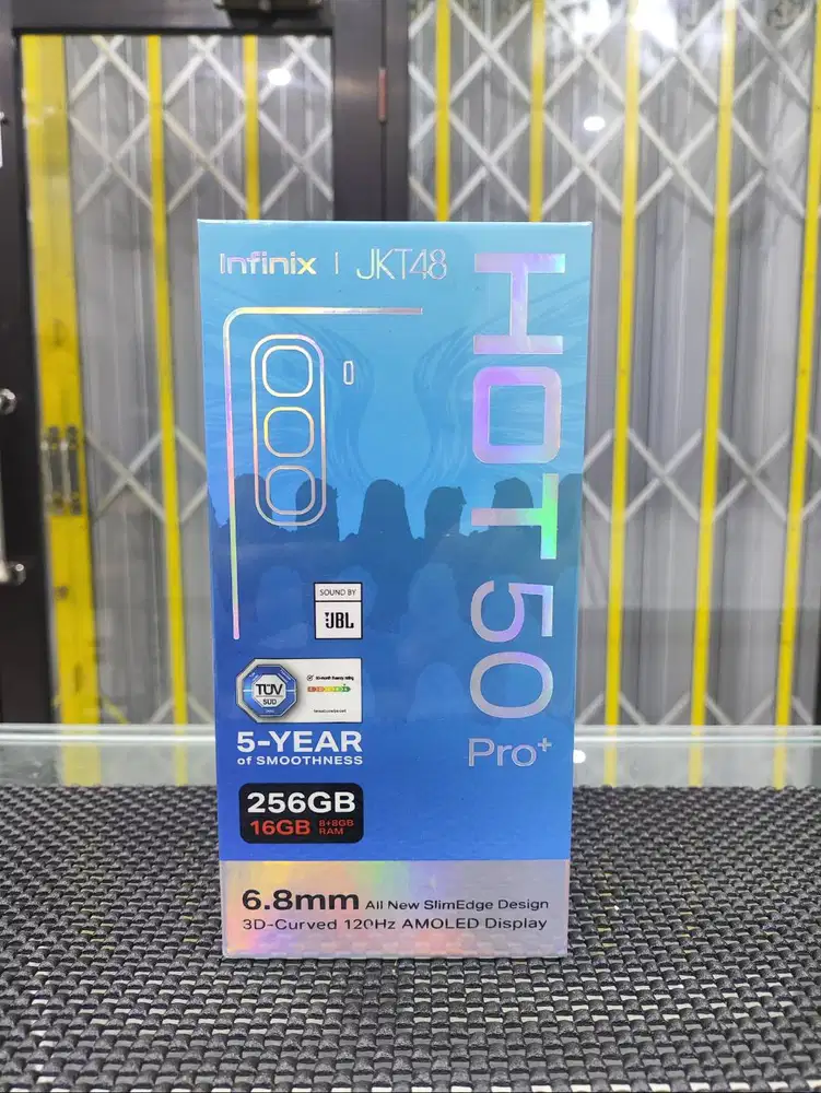 Infinix Hot 50 Pro+ 8/256 GB Baru Segel Resmi
