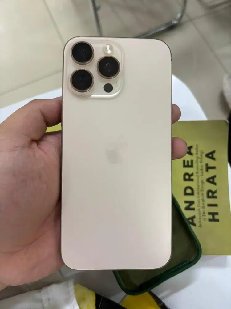 IPHONE 16 promax gold 256 gb inter