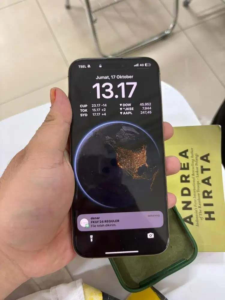 IPHONE 16 promax gold 256 gb inter