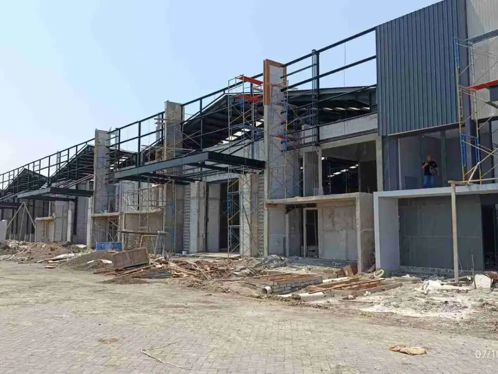 Gudang Baru Sidoarjo Premium dkt pintu Tol ijin industri