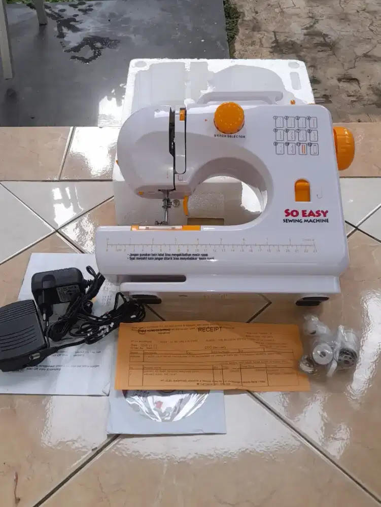 Mesin Jahit Portable Merk So Easy Sewing Machine