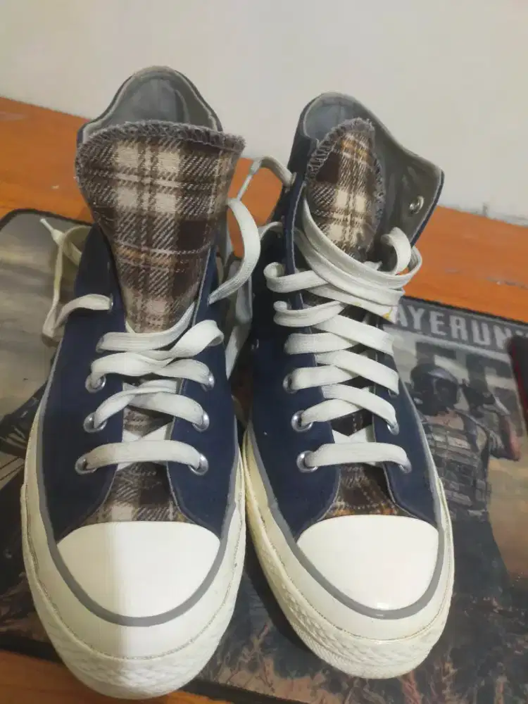 42 converse chuck 70s plaid obsidian a12453c