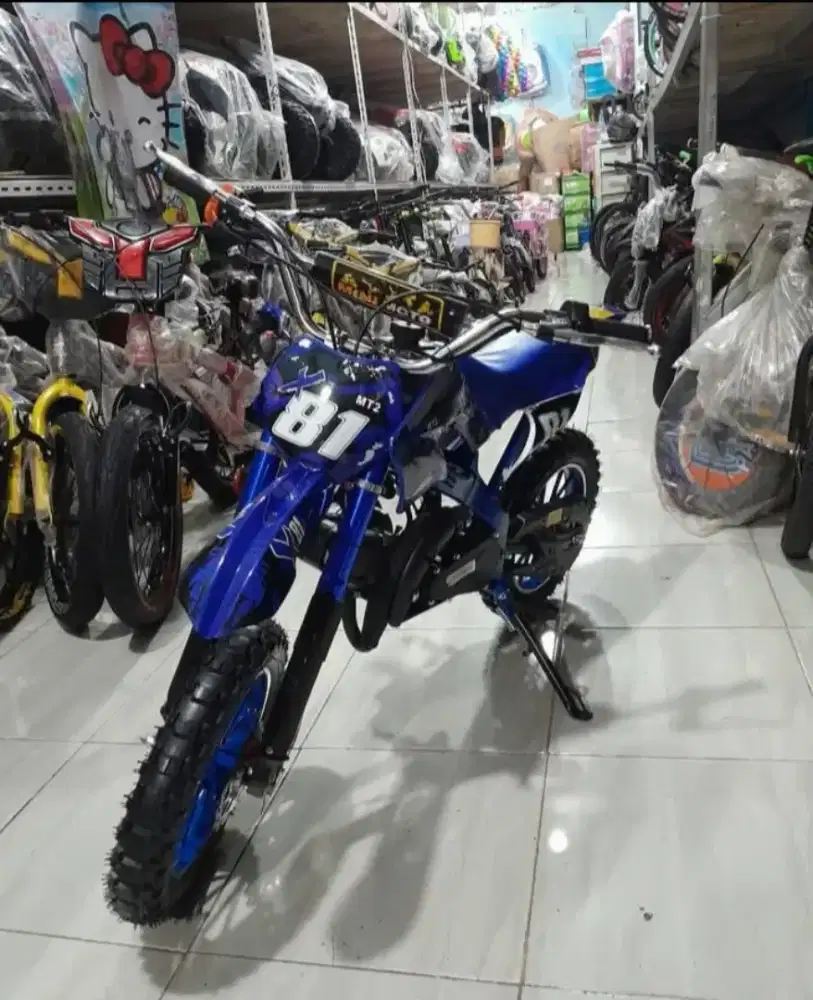 Ready ya motor trail bensin anak